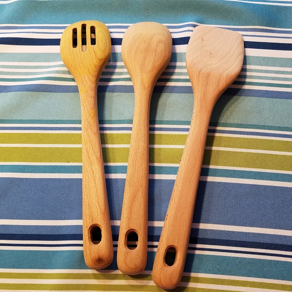 OXO Good Grips 3-pc Wooden Utensil Set